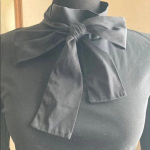Carolina Herrera Black Bow Top SMALL